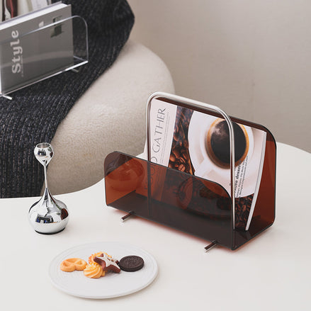 Porte-revues en acrylique transparent — vue 1