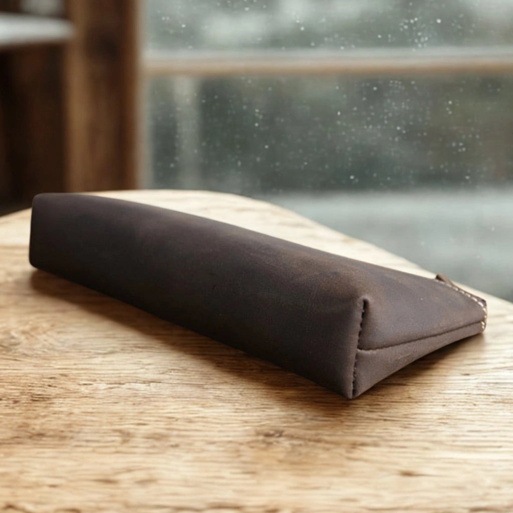 Étui à stylo en cuir Pallavi — vue 2