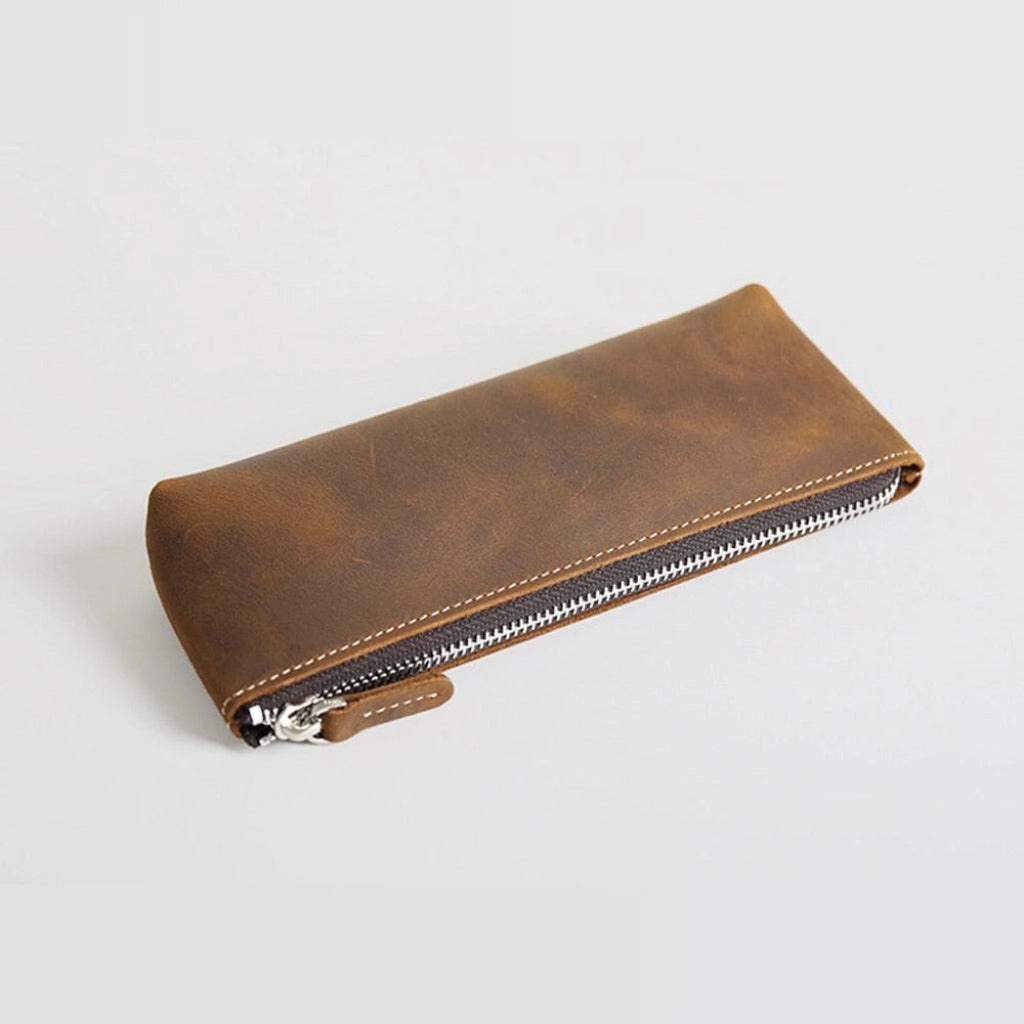 Étui à stylo en cuir Pallavi — vue 3