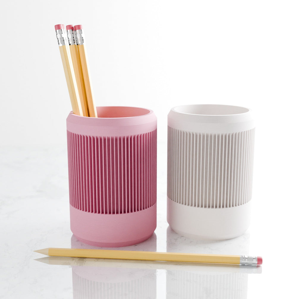 Porte-crayon Stream au design côtelé — vue 7