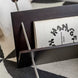 Porte-revue en bois de cerisier et acier au design Mid-Century moderne — vue 2