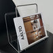Porte-revues en acrylique transparent — vue 3