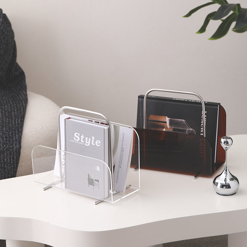 Porte-revues en acrylique transparent — vue 4