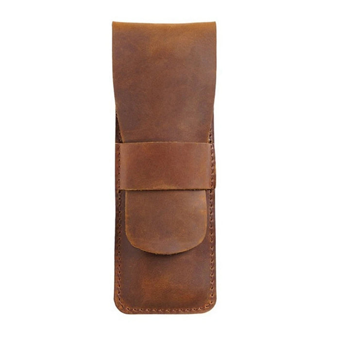 Porte-stylo Palman en cuir pleine fleur — vue principale