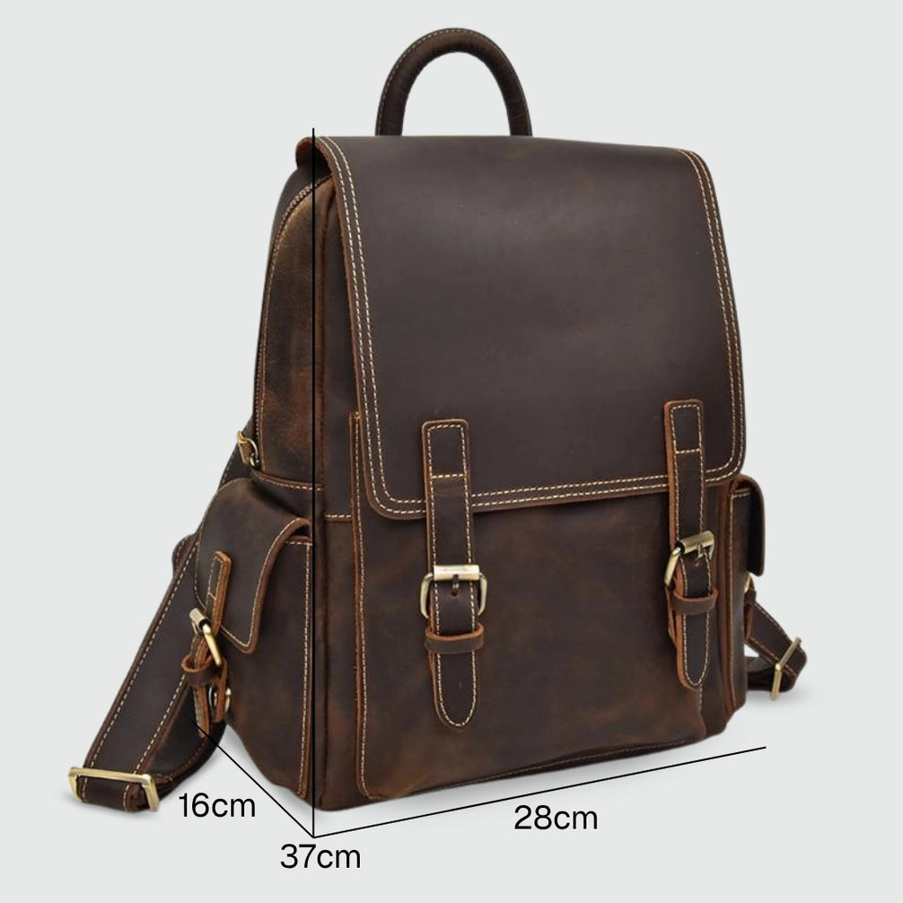 Sac à dos en cuir FREJA — vue 3