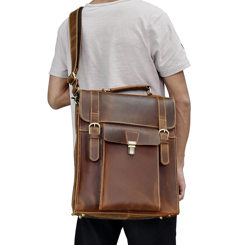 Sac à dos Vali en cuir — vue 4