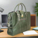 Sacoche pour ordinateur portable en vert olive — vue 1