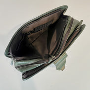 Sacoche pour ordinateur portable en vert olive — vue 3