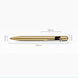 Stylo en laiton Axis — vue 1