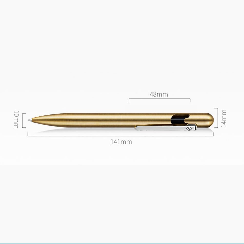 Stylo en laiton Axis — vue 1